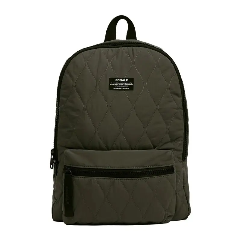 Mochila Verde Ecoalf Flock Backpack Forest Night Amplia y Ligera