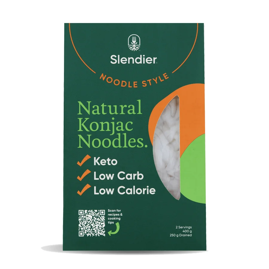 Pasta Konjac Noodles bio Slendier 400 gramos
