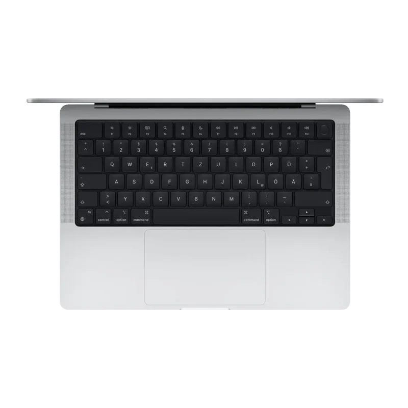 Apple macbook pro 14" retina (2021) / apple m1 pro 10-core chip / silver / 32gb ram / 512 gb ssd / es