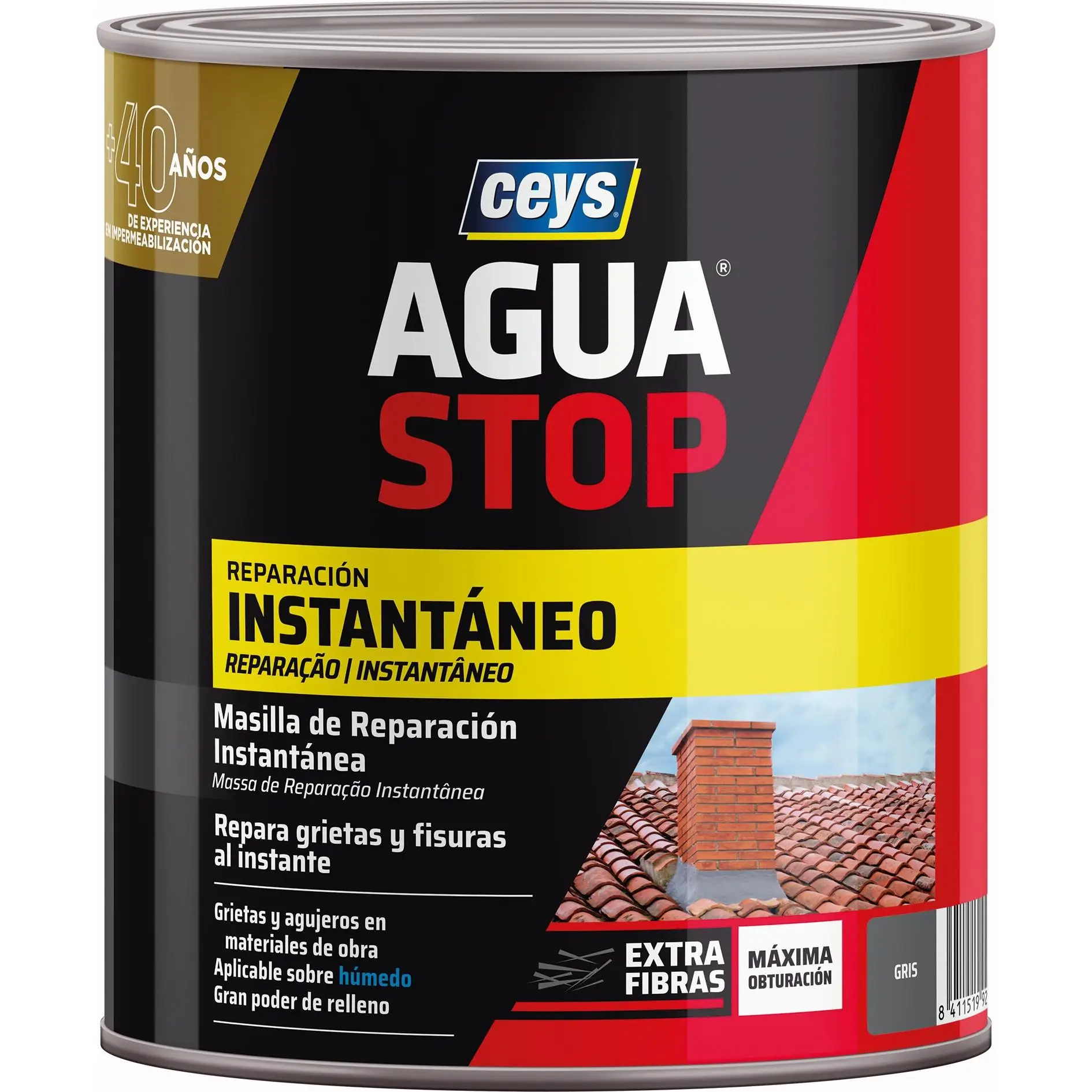 Aguastop instant waterproof sealant, 1 kg |   Ceys 902801