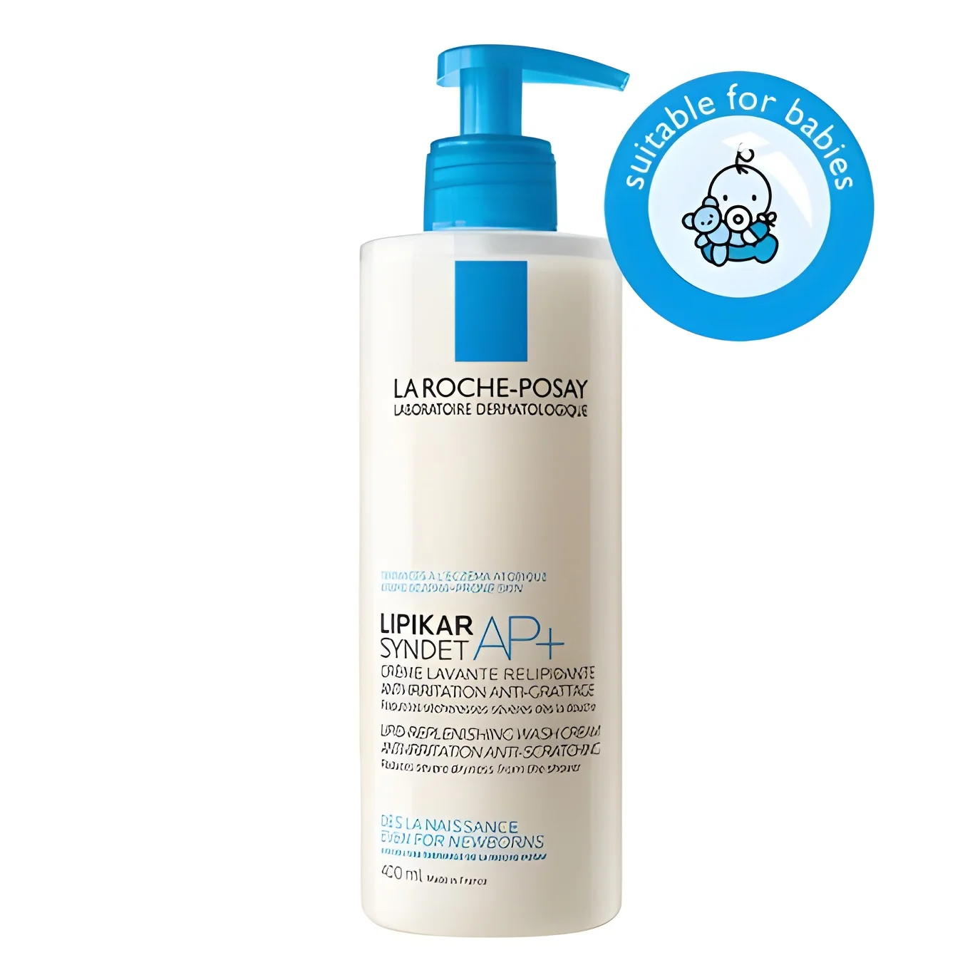 Lipikar Syndet AP + wash cream 400 Ml La Roche Posay-Deep Hydration