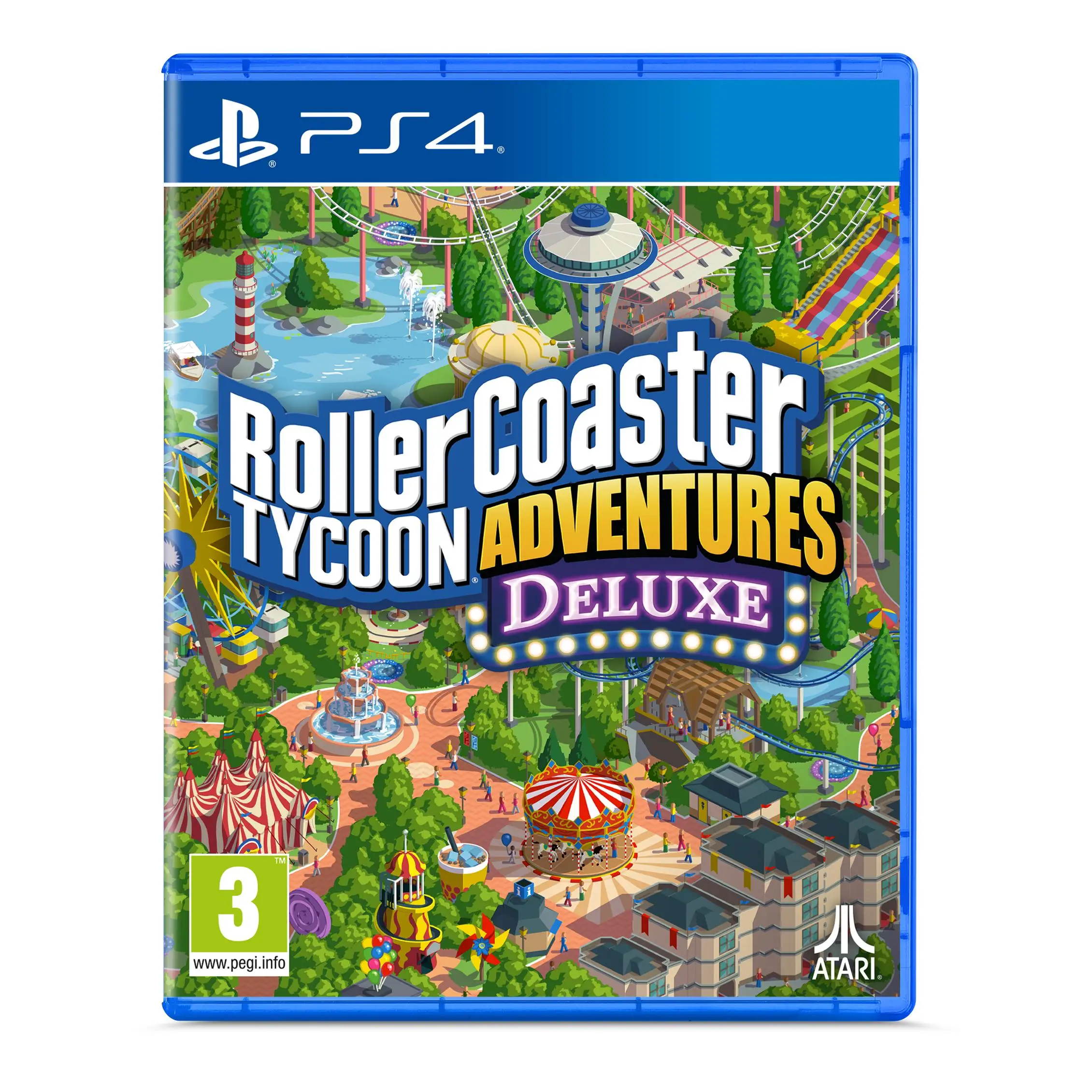 RollerCoaster Tycoon Adventures Deluxe- PS4 - Nuevo Precintado - PAL España