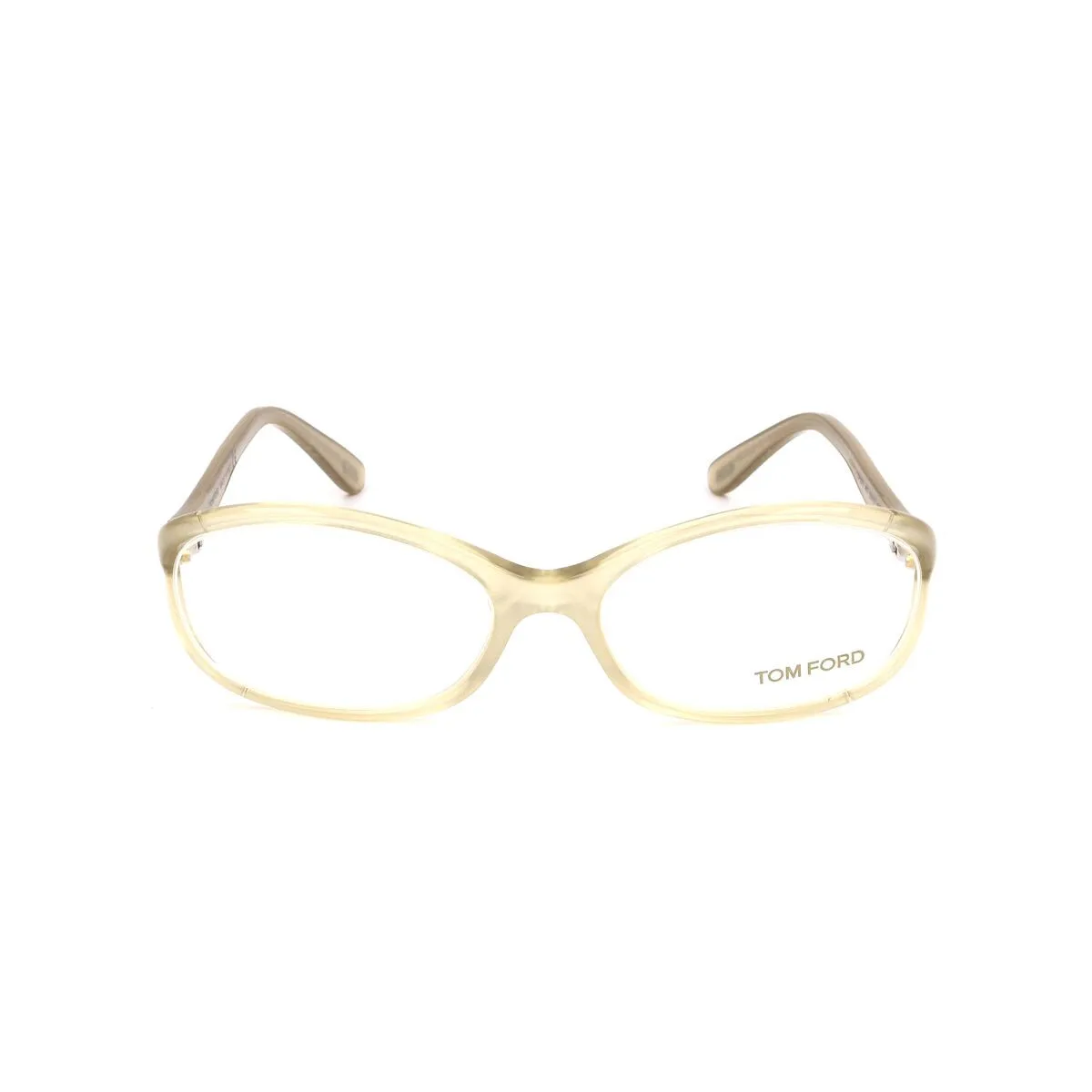 Tom Ford Montura de Gafas Mujer Ft5070-467-53 Amarillo Ø 53 mm