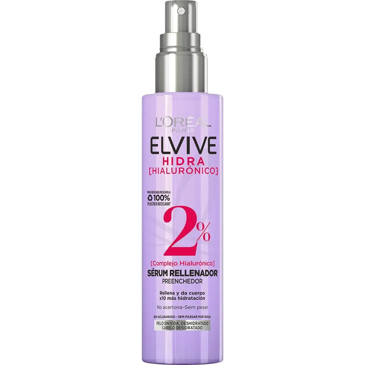 ELVIVE Sérum Rellenador Hidratante Hialurónico 2% 150 ml