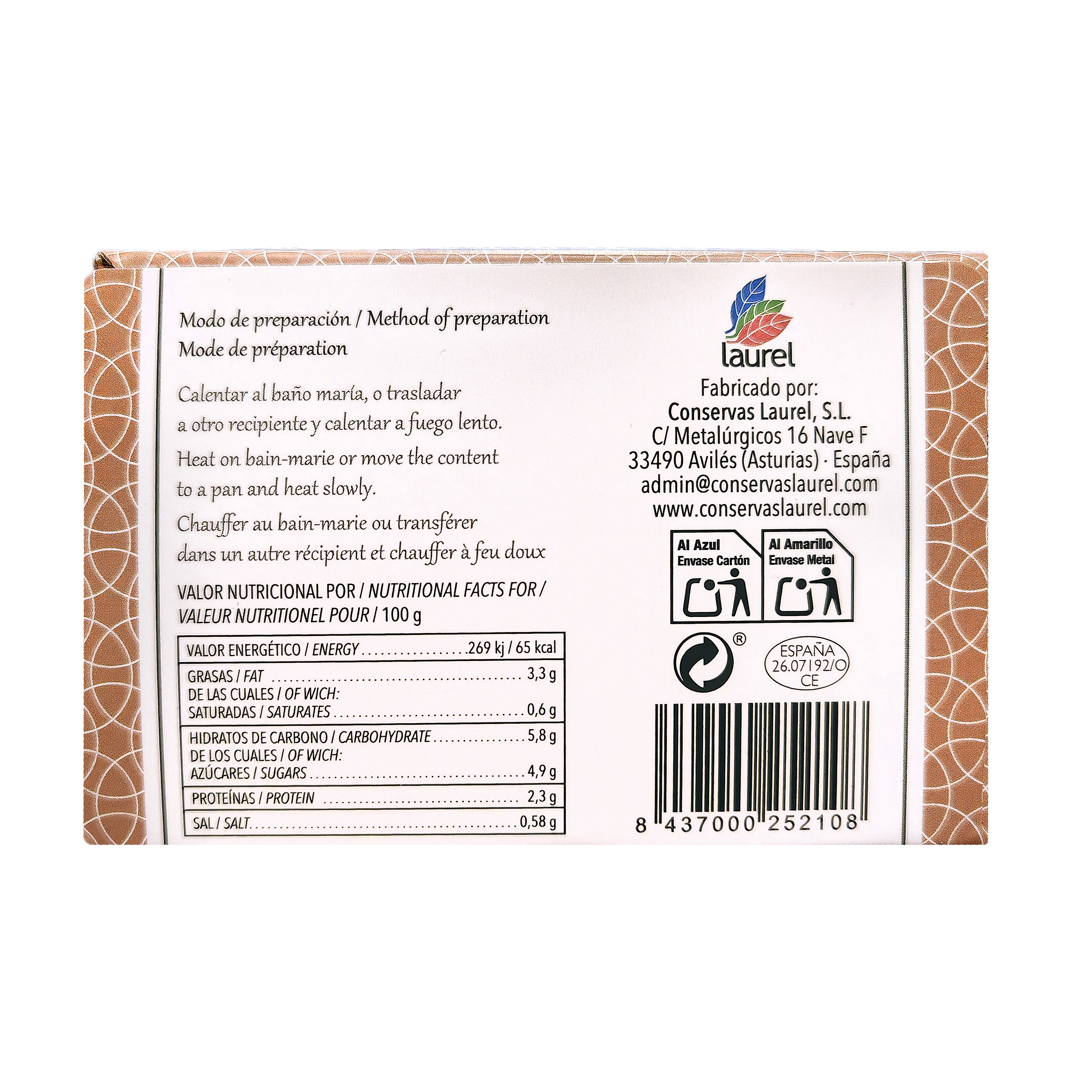 Onions filled with meat pack of 3 units. Keep laurel