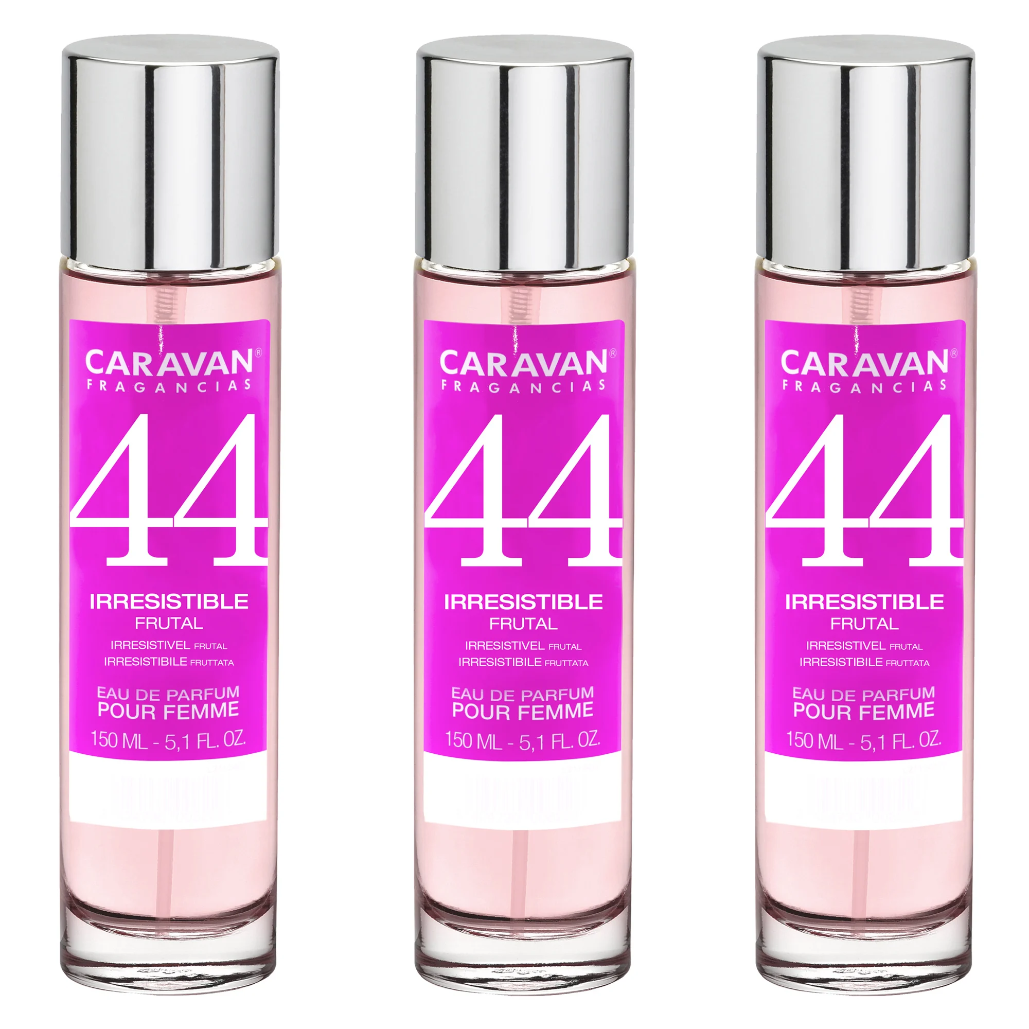 3x Caravan Women's Perfume No. 44 - 150ml.