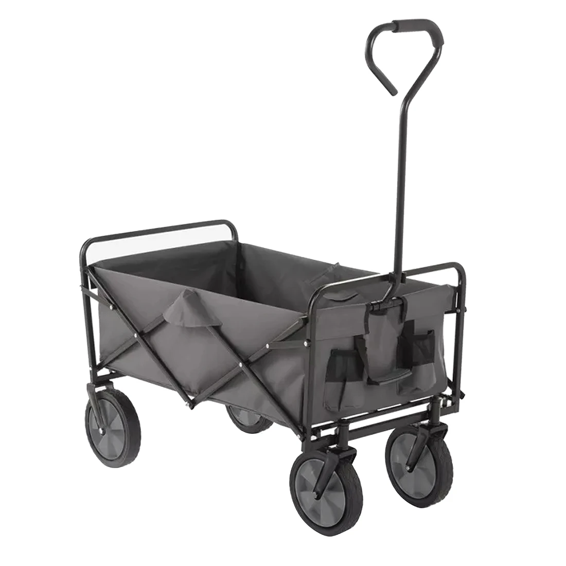 Acomoda Textil - Carro de Jardín con Ruedas 91x52,5x64 cm Plegable, Robusto y Estable. Carreta de Transporte Cómoda, Ergonómica y Amplia para Almacén,