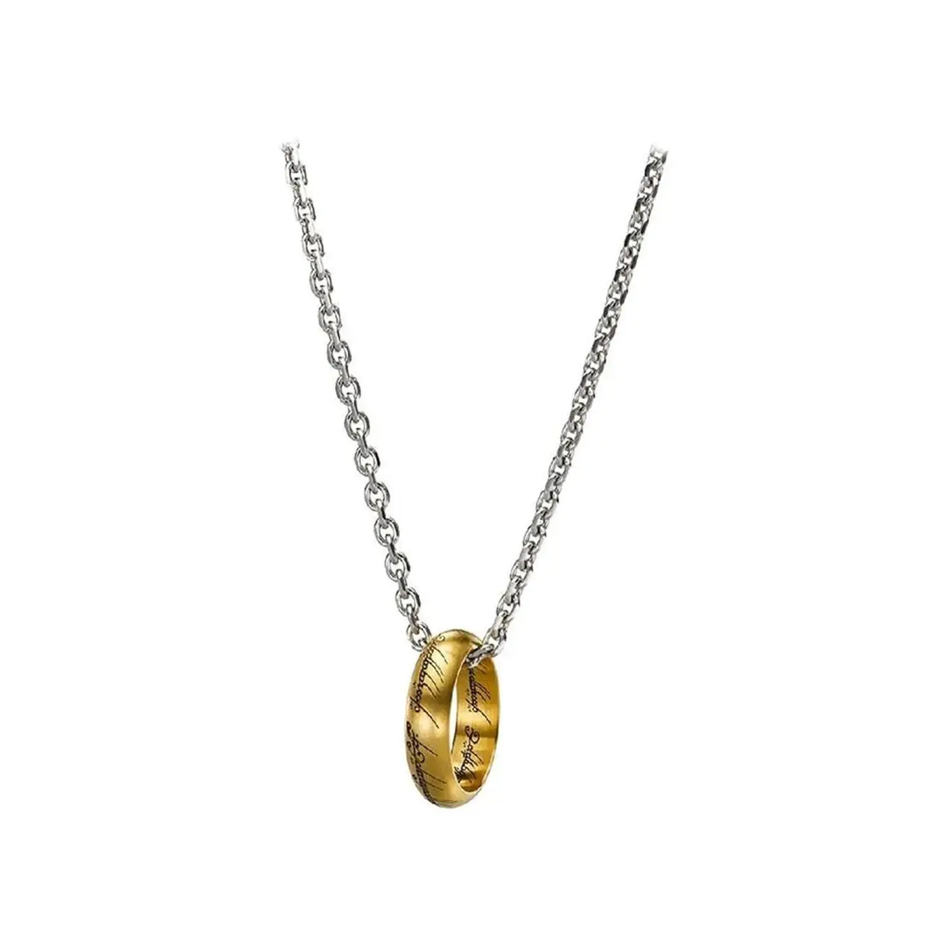 Noble Collection Colgante Señor De Los Anillos: Anillo Unico