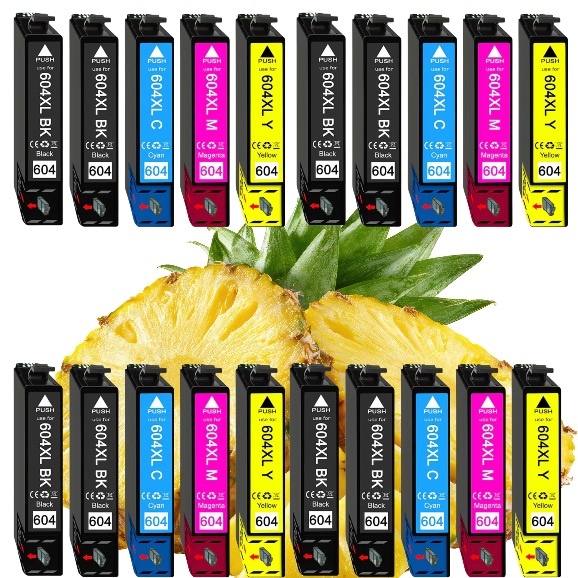 20 cartuchos compatibles para Epson 604XL XP2200 XP2205 XP4200 WF2950 WF2935 XP3200 XP3205 XP4205 WF2930 WF2910 XL