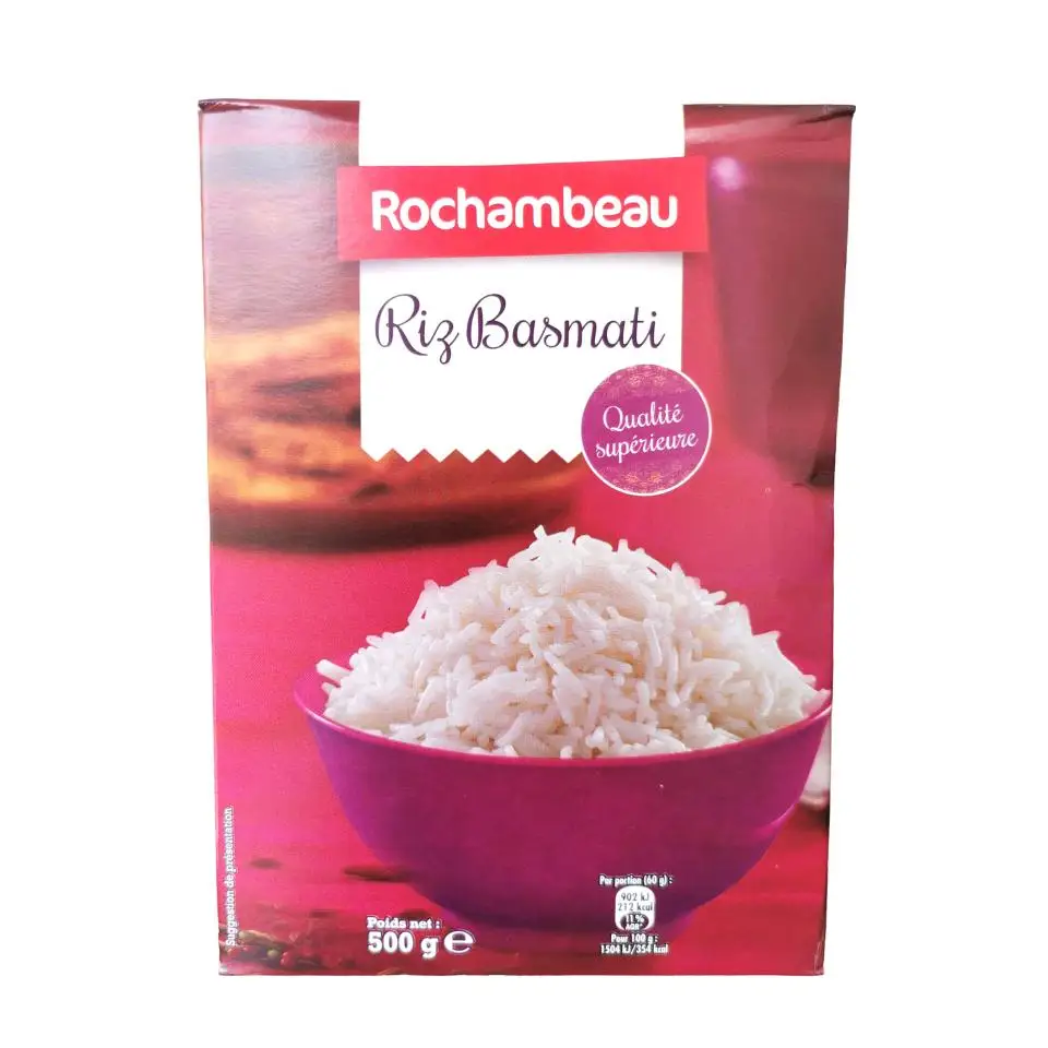 Arroz Rochambeau Basmati o Thaï (7 paquetes de 500 g) a elegir entre las dos variedades.