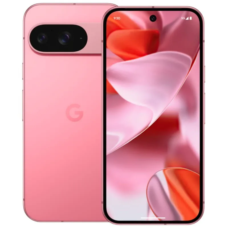 Google Pixel 9 5G, 128GB, OLED 6.3", Tensor G4 Chip, 120 Hz - Smartphone with 50 MP AI Camera, 12GB RAM, 4700mAh Battery, European Version with 3-Year Warranty, Ideal for Multitasking and Gaming.