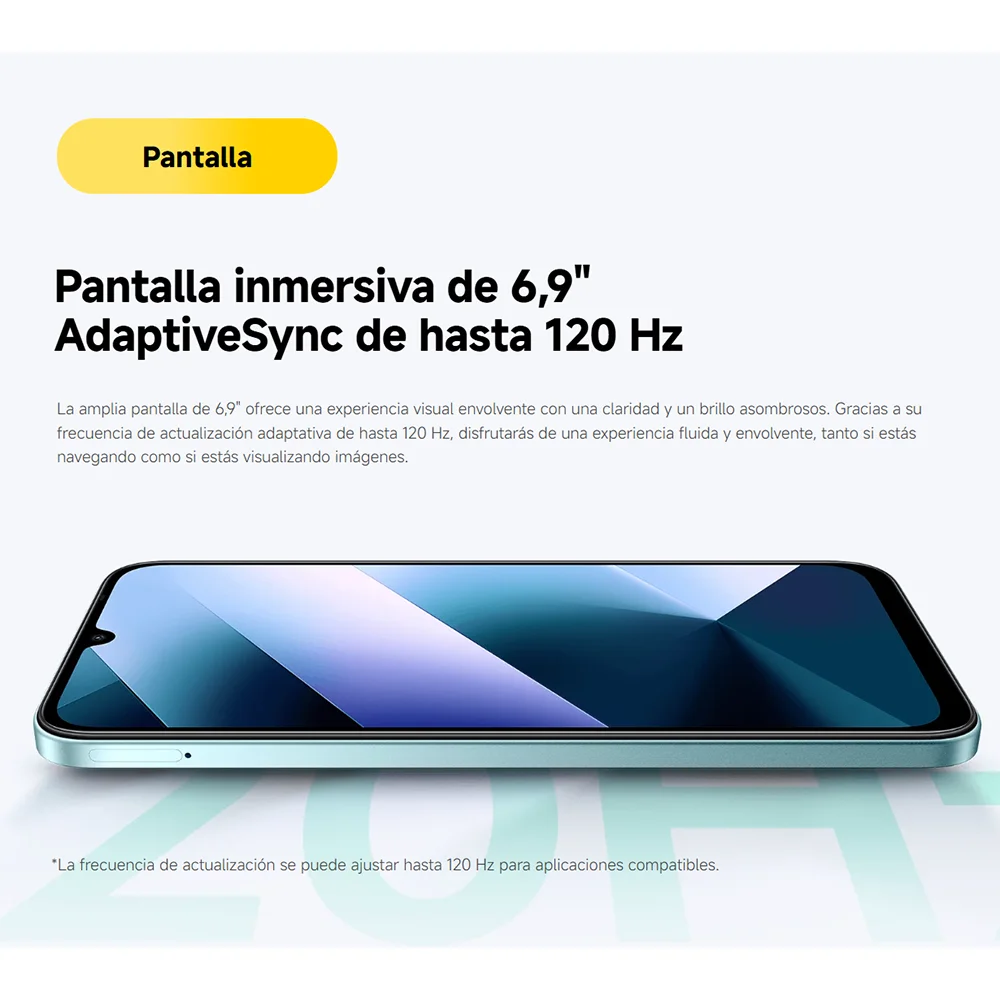 POCO C85 Smartphone, 6.9" Dot Drop Display 120Hz, 6000mAh Battery, 50MP Camera, MediaTek Helio G81-Ultra, IP64, Xiaomi HyperOS 2, NFC, Dual SIM, Global Version - 6GB+128GB / 8GB+256GB, Perfect for Daily Use.