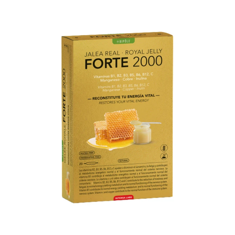 BIPOLE JALEA REAL FORTE 2000 20 AMPOLLAS