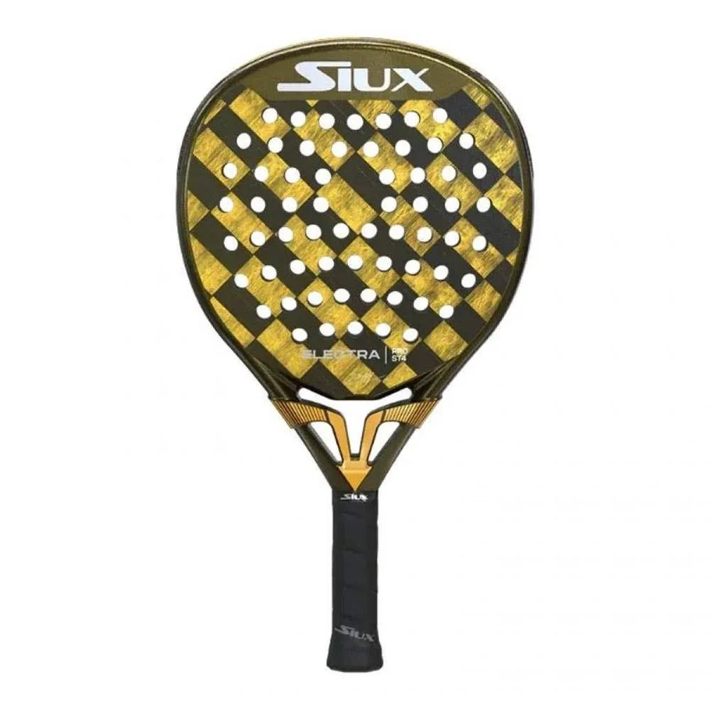 Pala de pádel Siux Electra ST4 Pro Stupa - Para jugadores avanzados, tacto medio-duro, carbono 15K — oferta en AliExpress