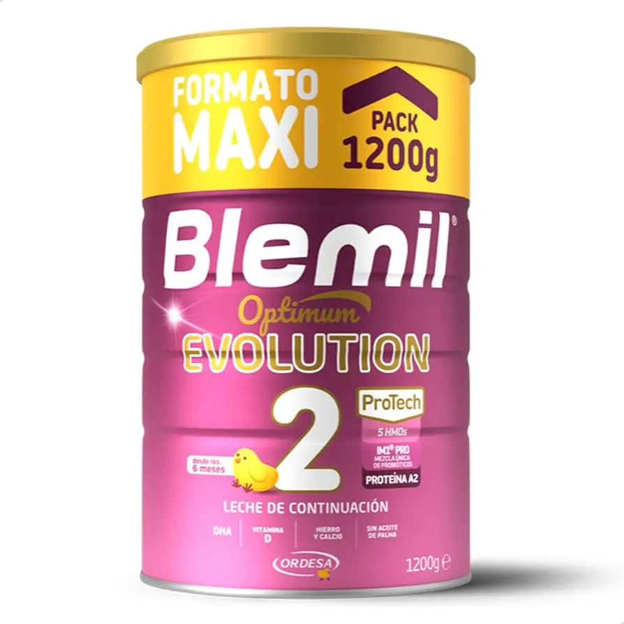 Blemil 2 Optimum Evolution 1200 Gramos Leche de Continuación 6-12 meses