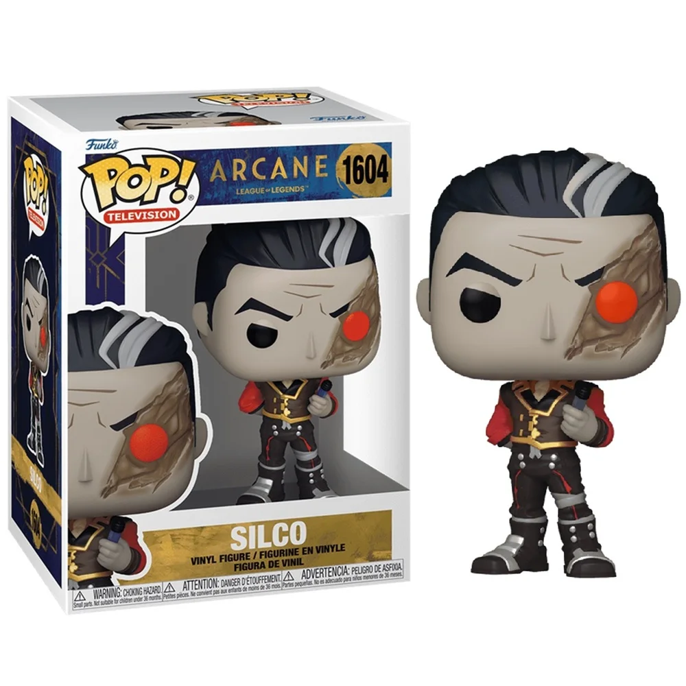 FUNKO POP! ARCANE – SILCO, 75650, Nº1604, TIENDA CON LICENCIA OFICIAL