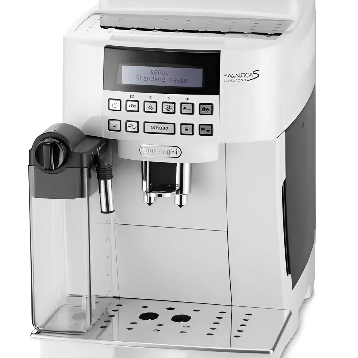 DeLonghi ECAM22360W Super automatic coffee maker 15bar milk tank LCD screen White