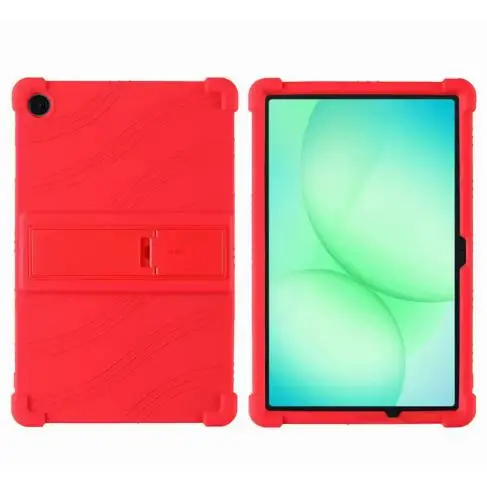 Funda ajustable con soporte para Samsung Galaxy Tab A11 Plus de 11 pulgadas, funda de silicona suave segura para niños de múltiples ángulos, X233 X235