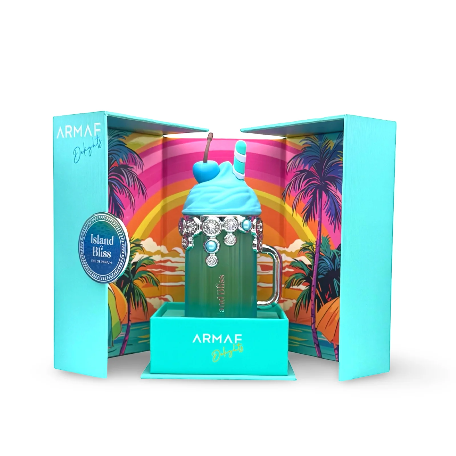 Island Bliss de Armaf Eau de Parfum 100 ml – Perfume Tropical de Alta Gama para Mujer con Notas Dulces, Florales y Exóticas