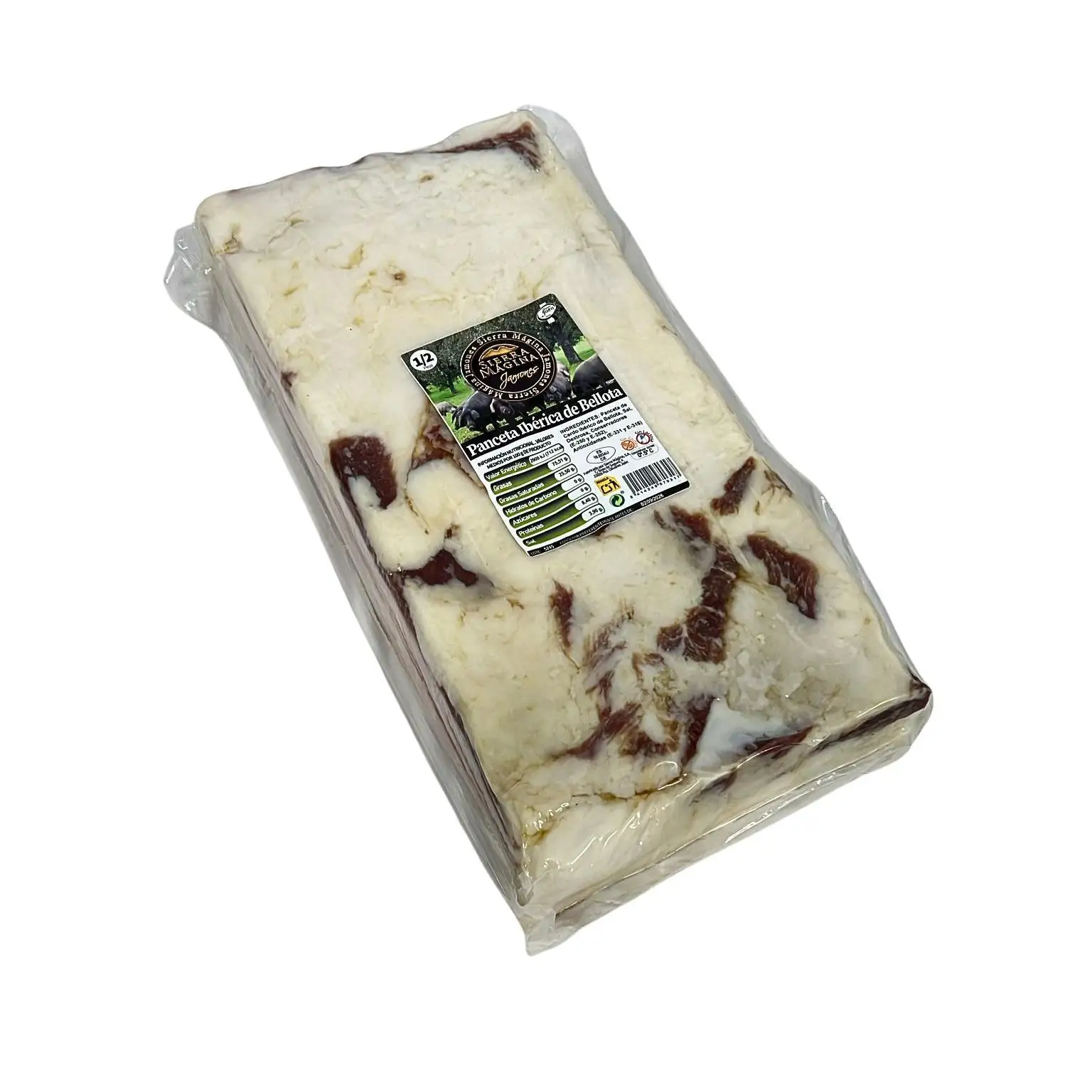 Panceta Ibérica de Bellota Salada (Pieza 2,5 kg aprox) | Sabor Intenso y Tradición de Dehesa - (Sierra Mágina)