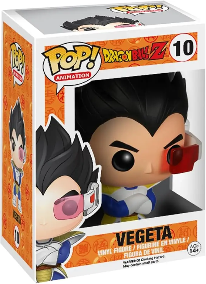 Funko Pop! Vinyl: Dragonball Z: Vegeta - Dragon Ball Z-collectible Vinyl figure-official merchandise-toys for children and adults-Anime Fans-doll for collectors-MR POPYE