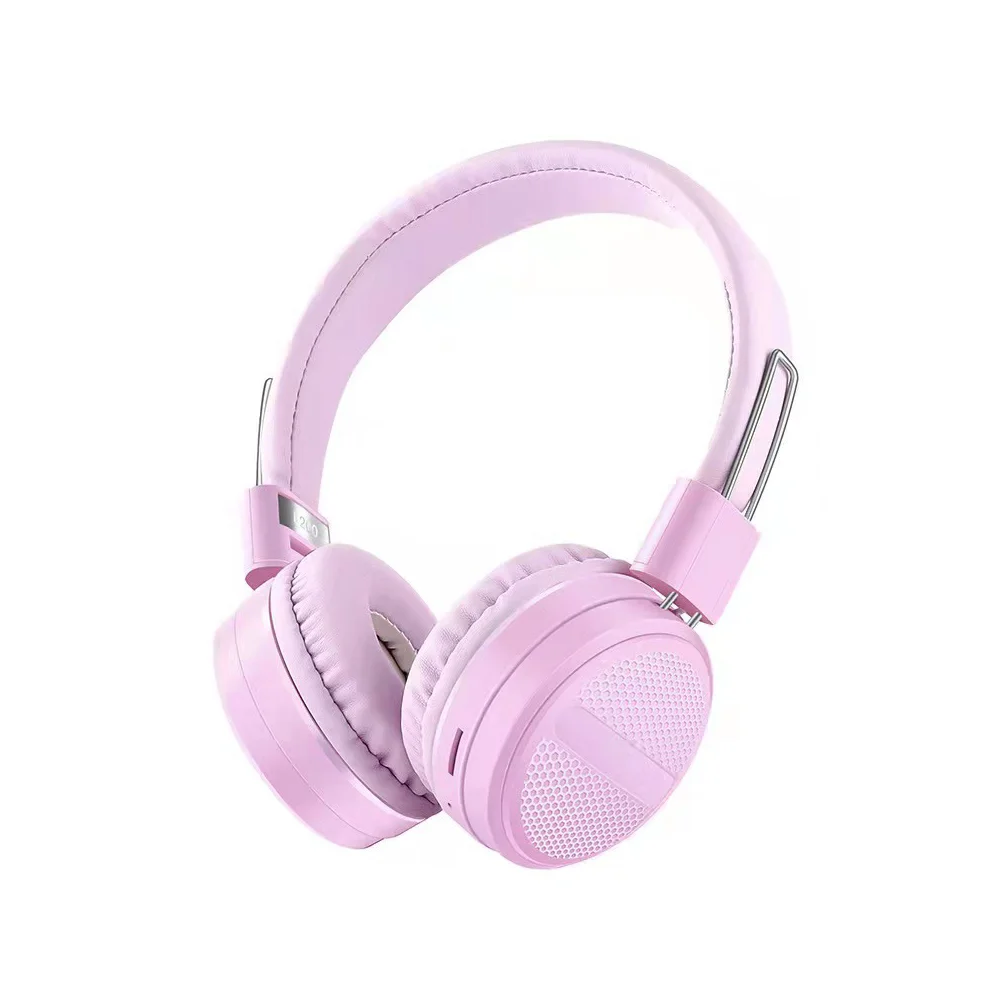 The new L600 macaron design Bluetooth headset is perfect for sports, folding and deep bass stereo sound.