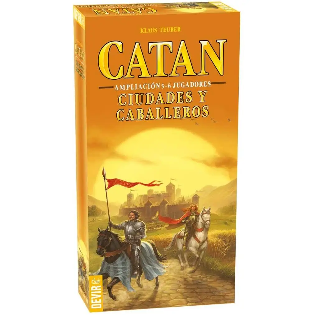 Devir Catan Ciudades y Caballeros 5-6 Jugadores - Expansión Devir