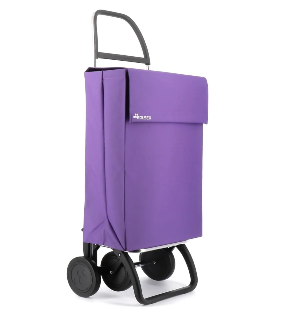 Rolser Jean LN 4 wheels shopping cart with 4 Wheels 39x31x105cm, capacity up to 40 kilos, ideal for large shopping, daily shopping.