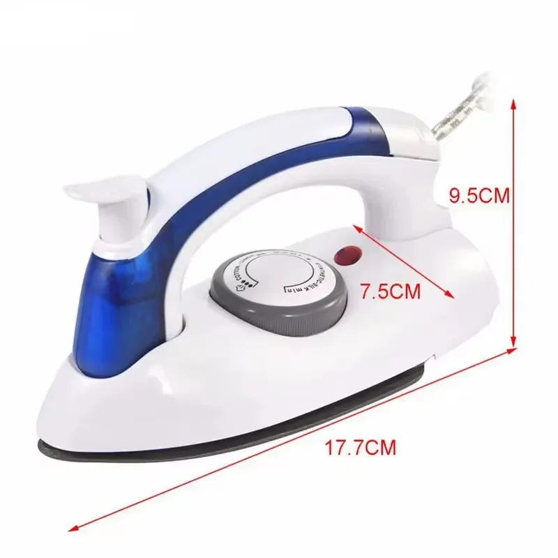 SOKANY Mimi Foldable Steam Iron 700W for Travel, compact and portable with stainless steel soleplate, variable steam, and travel-ready features for always ready clothes.
