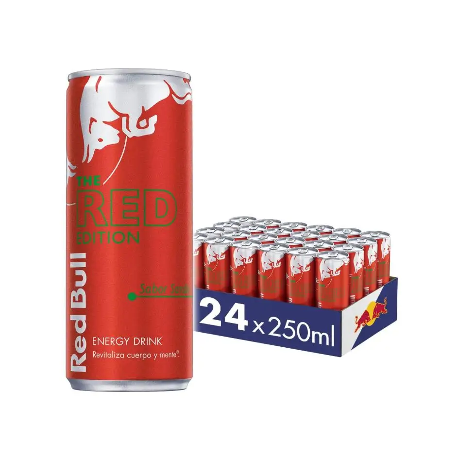 RedBull Sandía Bebida Energética WATERMELON,  24 x 250ml calidad de confianza