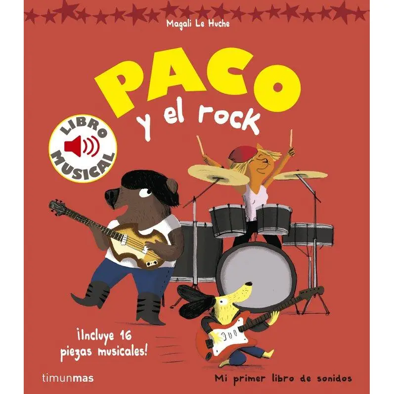 Book PACO Y EL ROCK MUSICAL book Editorial TIMUN plus children's hardcover