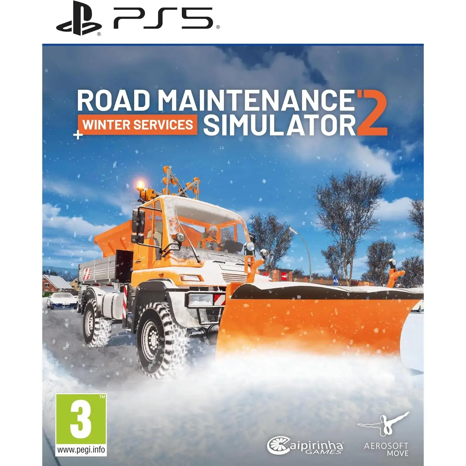 ps5 - road maintenance 2 - winter edition - version espanola