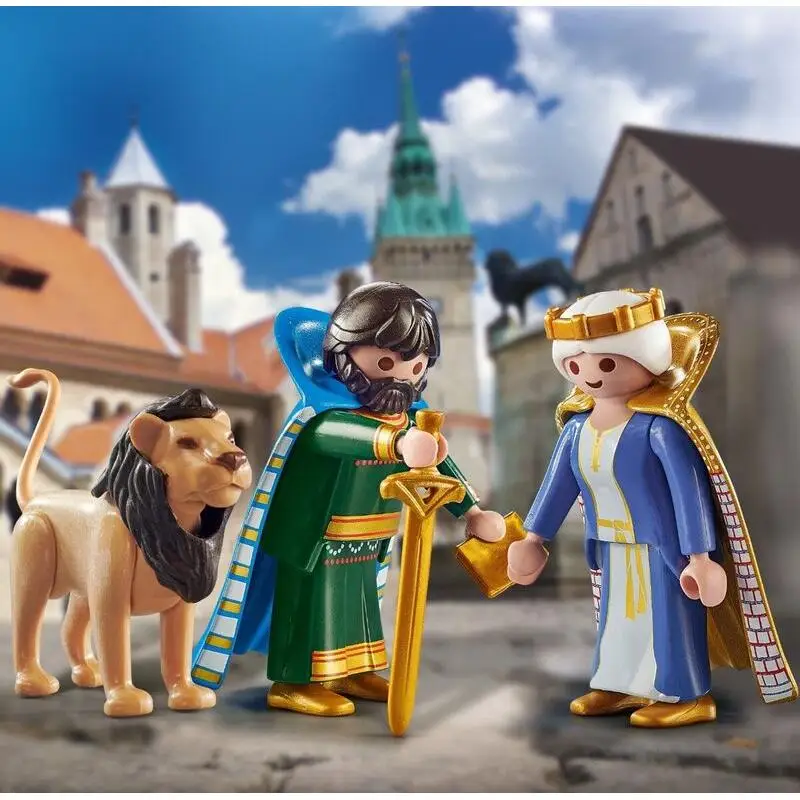 Playmobil - Enrique el león y su esposa Matilde de Inglaterra