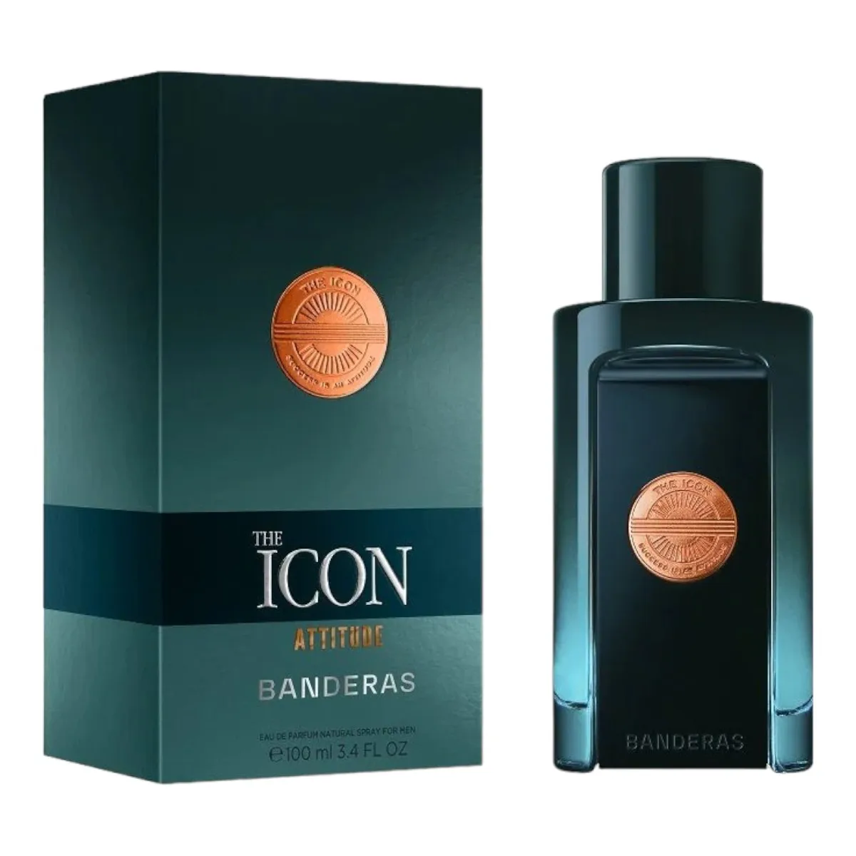 Antonio Banderas the Icon Eau De Natural Masculine Perfume Spray 100 ml