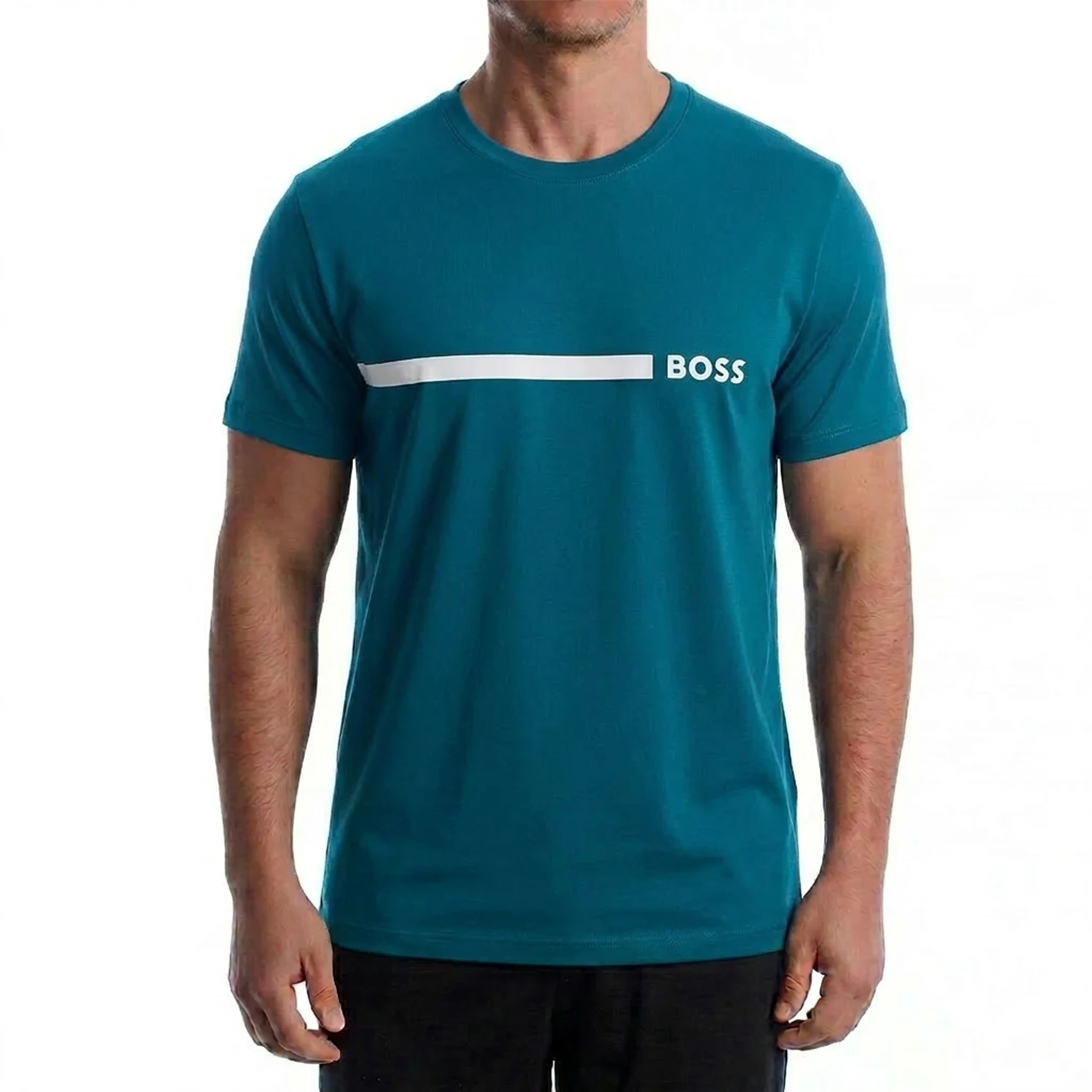 Hugo Boss-Camiseta Hombre Manga Corta Algodón 50517970