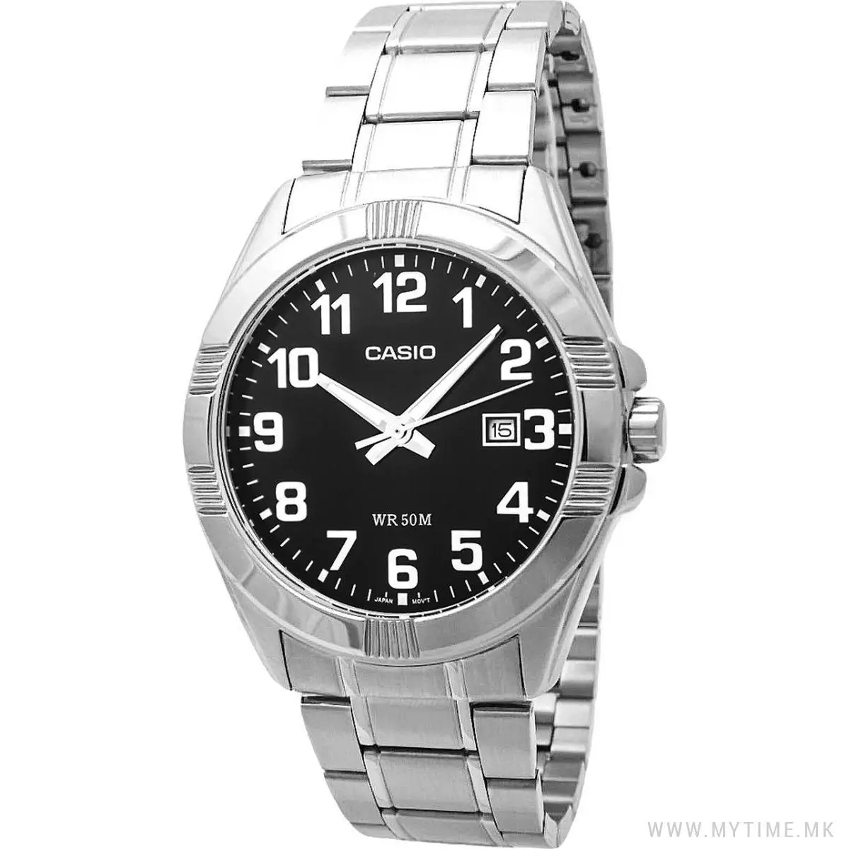 Reloj hombre Casio mtp-1308pd-1b correa acero inoxidable Reloj hombre Casio mtp-1308pd-1b correa acero inoxidable