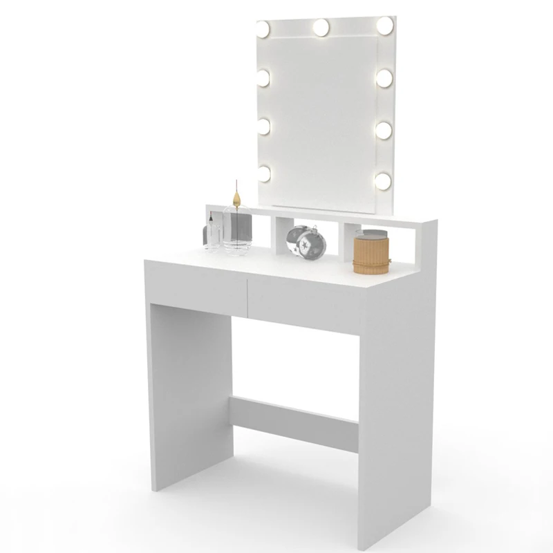 Dormidan - Tocador con espejo, mesa de maquillaje, luces led