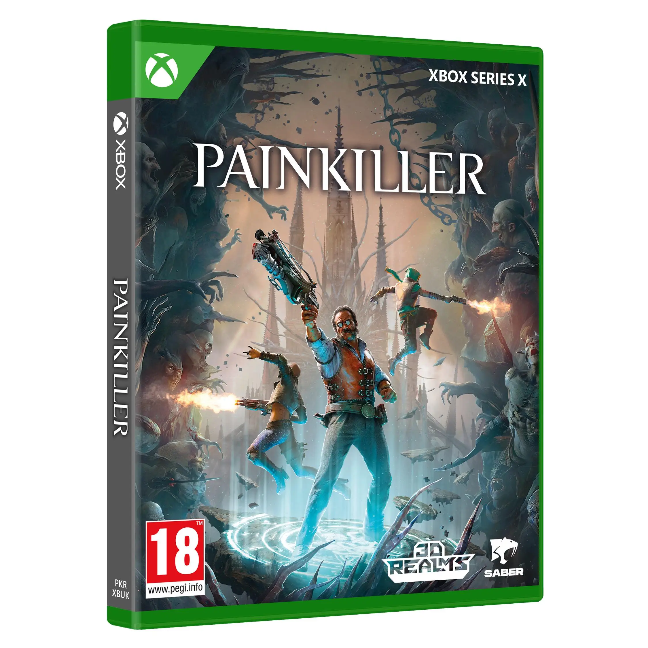 Painkiller - Xbox - New Sealed - PAL Spain - Plaion, First Person Shooter game, includes original disc, Spanish version for Xbox, new condition, official edition, CE certified, suitable for ages 16 and up.