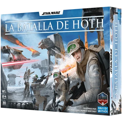 Asmodee - Juego de mesa Star Wars: La batalla de Hoth