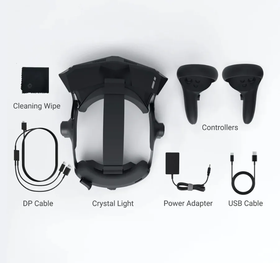 Pimax crystal light virtual reality glasses + controllers + pimax prime membership (required) #5