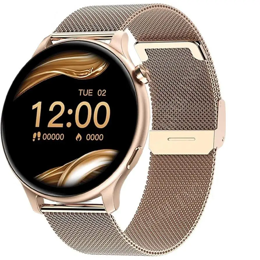 Women's smart watch, with bluetooth call, smart activity bracelet with heart rate monitor sleep monitor, 20 sports modes and music player digital watch, android ios