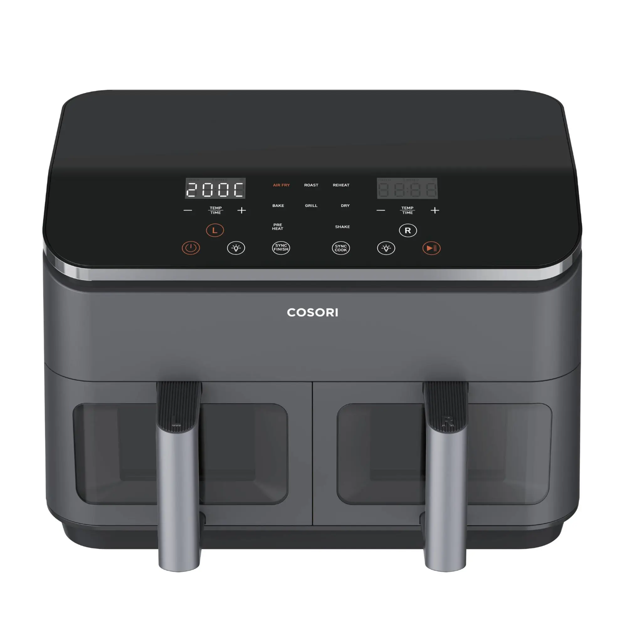 Cosori Dual Basket Chef Edition - Freidora de aire 8,5 Litros con doble cestas