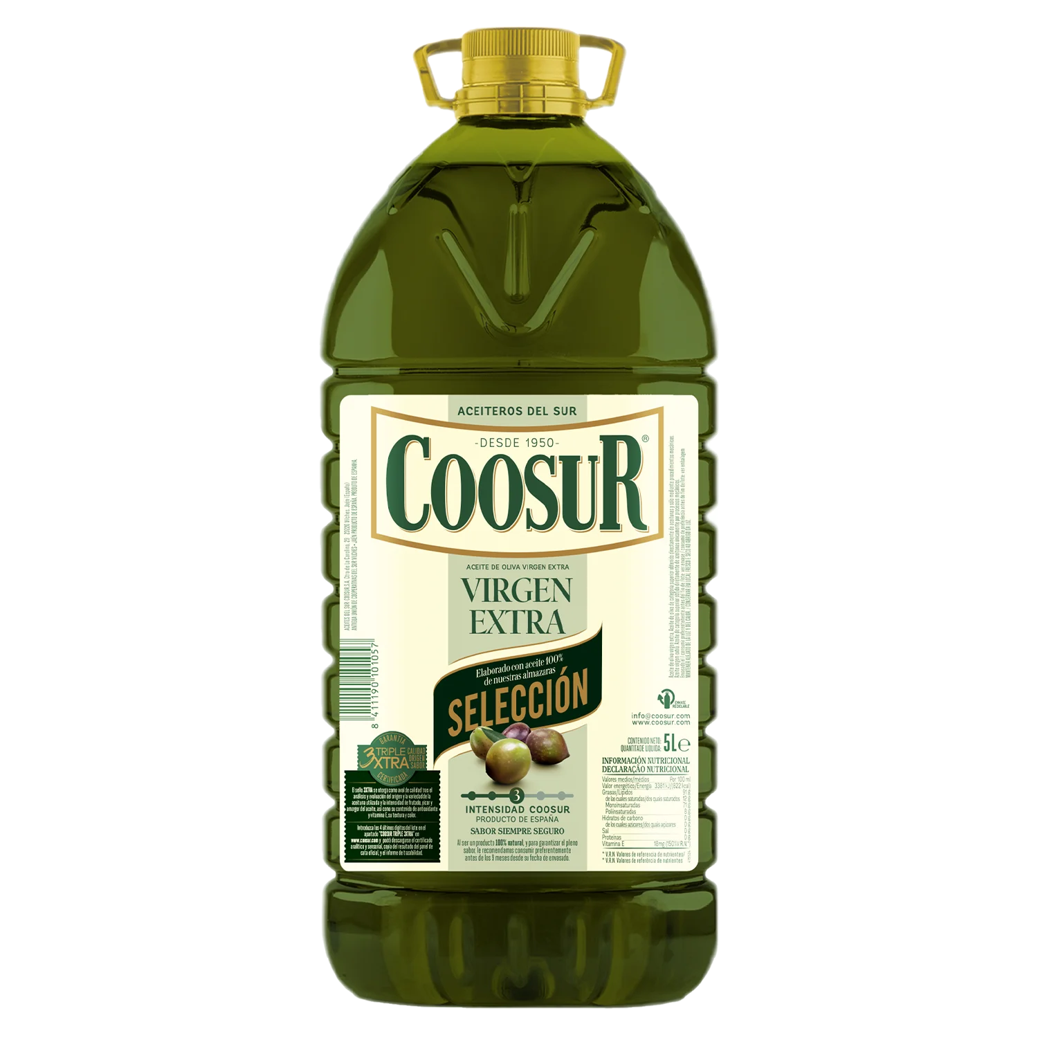Coosur Aceite de Oliva Virgen Extra Selección 5L