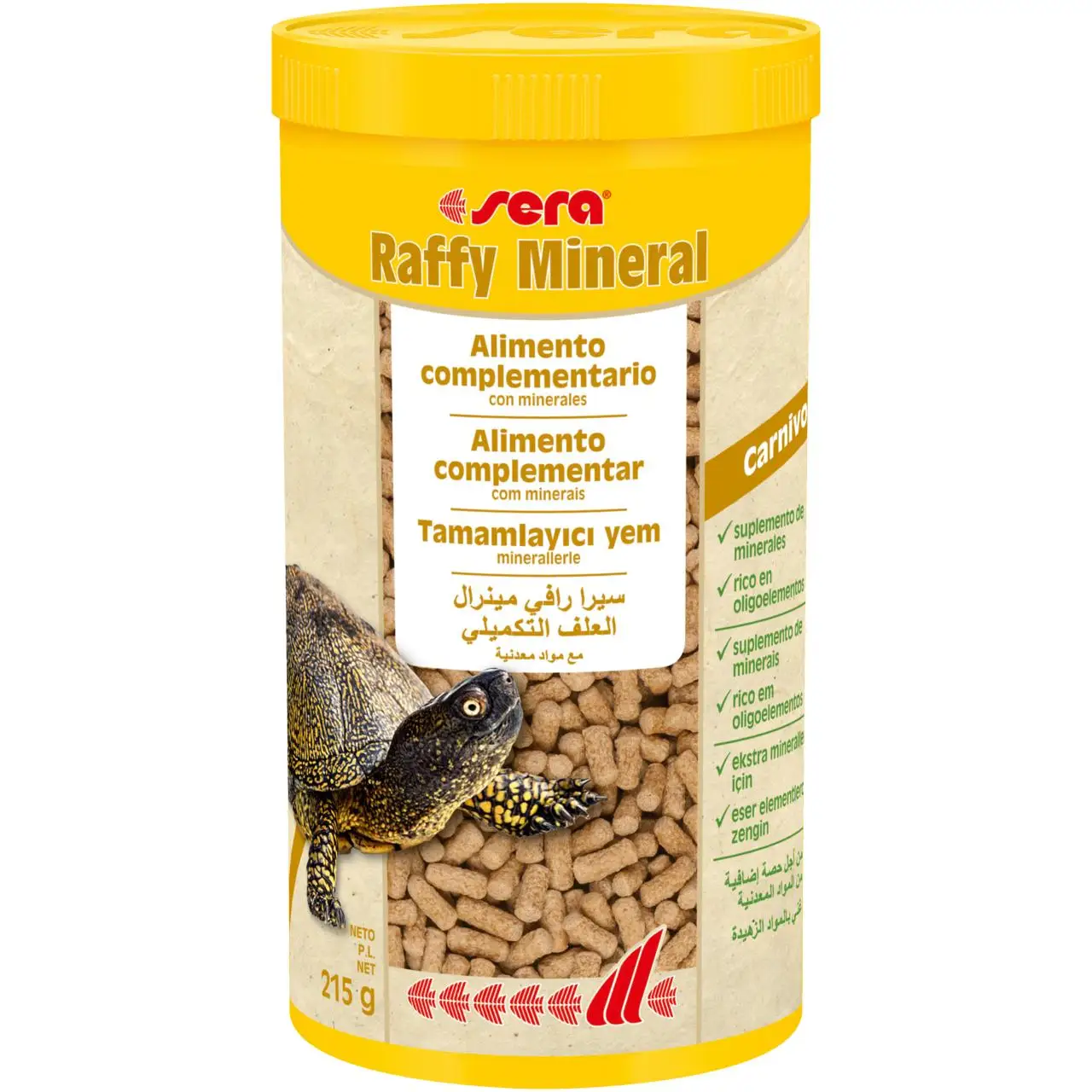 Ninguno Sera Raffy Mineral - Alimento Complementario Para Tortugas Acuaticas