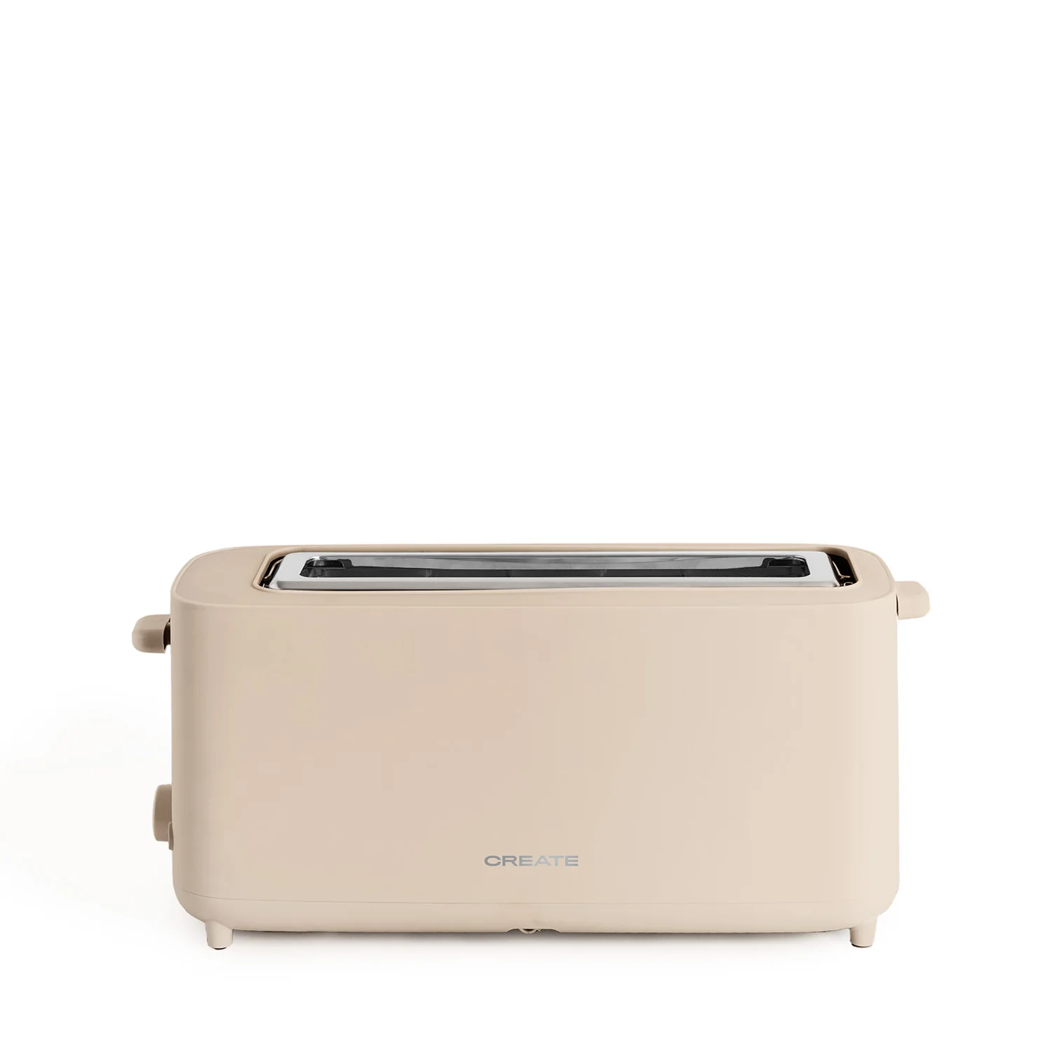 CREATE-Modern Style Bread Toaster with 2 Wide Slots for Medium Bread Slices and 6 Power Levels-TOAST STUDIO XL