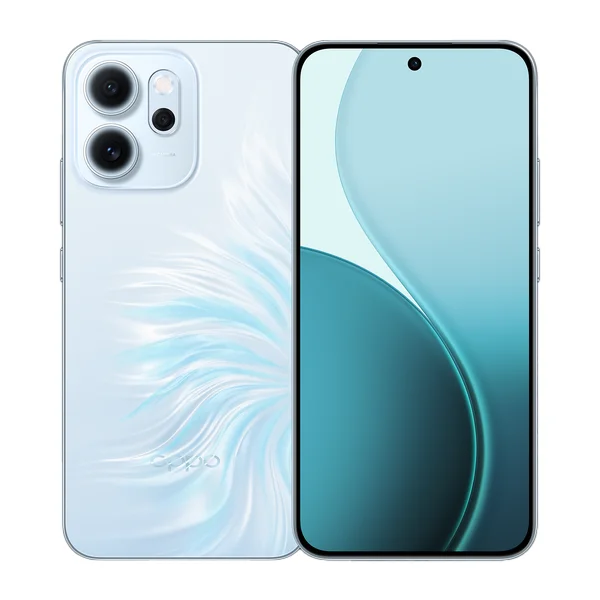 Teléfono - OPPO Reno14 F 5G Smartphone, 12GB+256GB Móvil, Cámara 50MP+32MP con Flash de Fotografía AI, Gran Batería de 6000 mAh, Video 4K, Snapdragon ® 6ª Generación 1, Editor de IA 2.0, Pantalla AMOLED de 6.57" 120 Hz, Versión Global