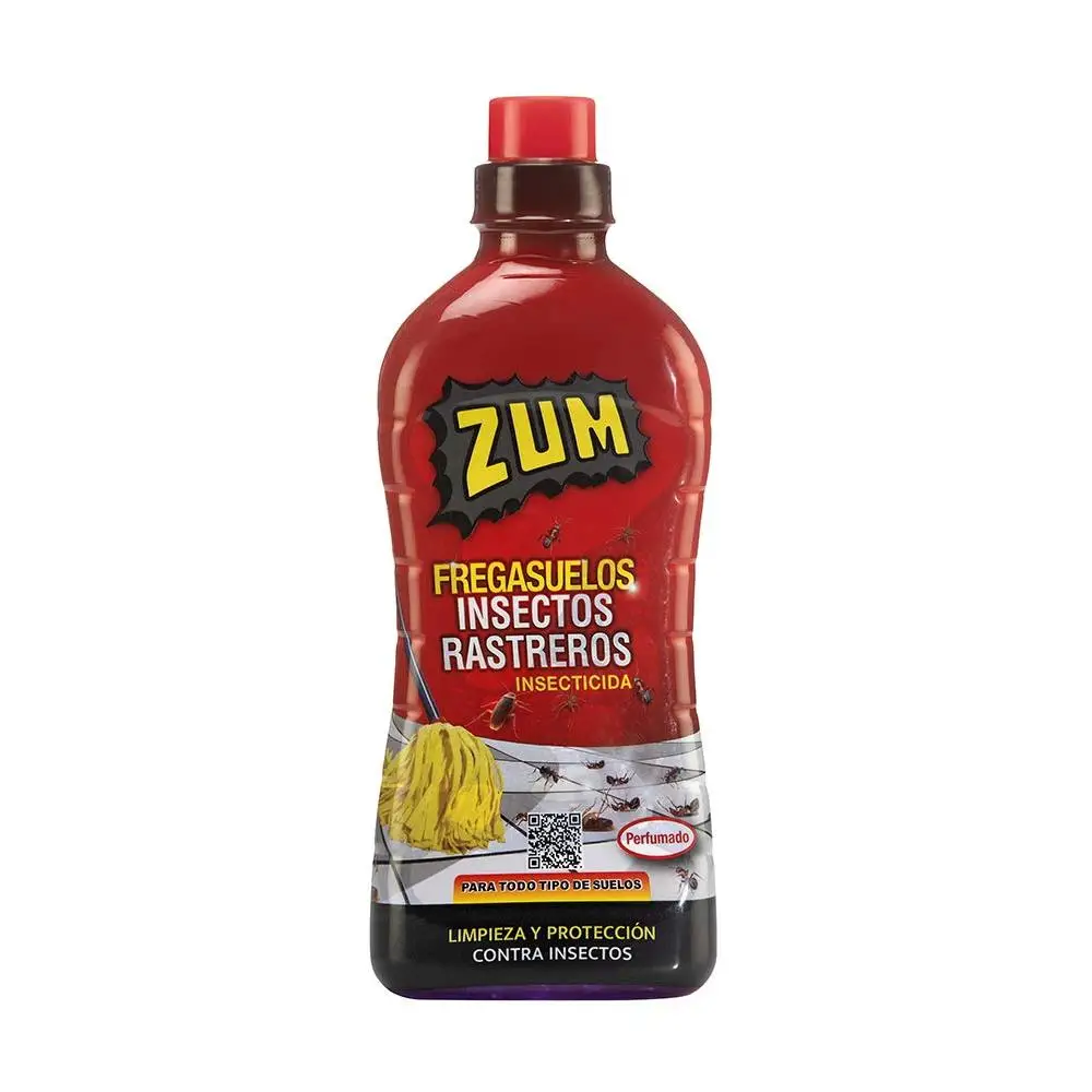 Zum Insecticida Fregasuelos para Todo Tipo de Suelos - Botella 1 Litros