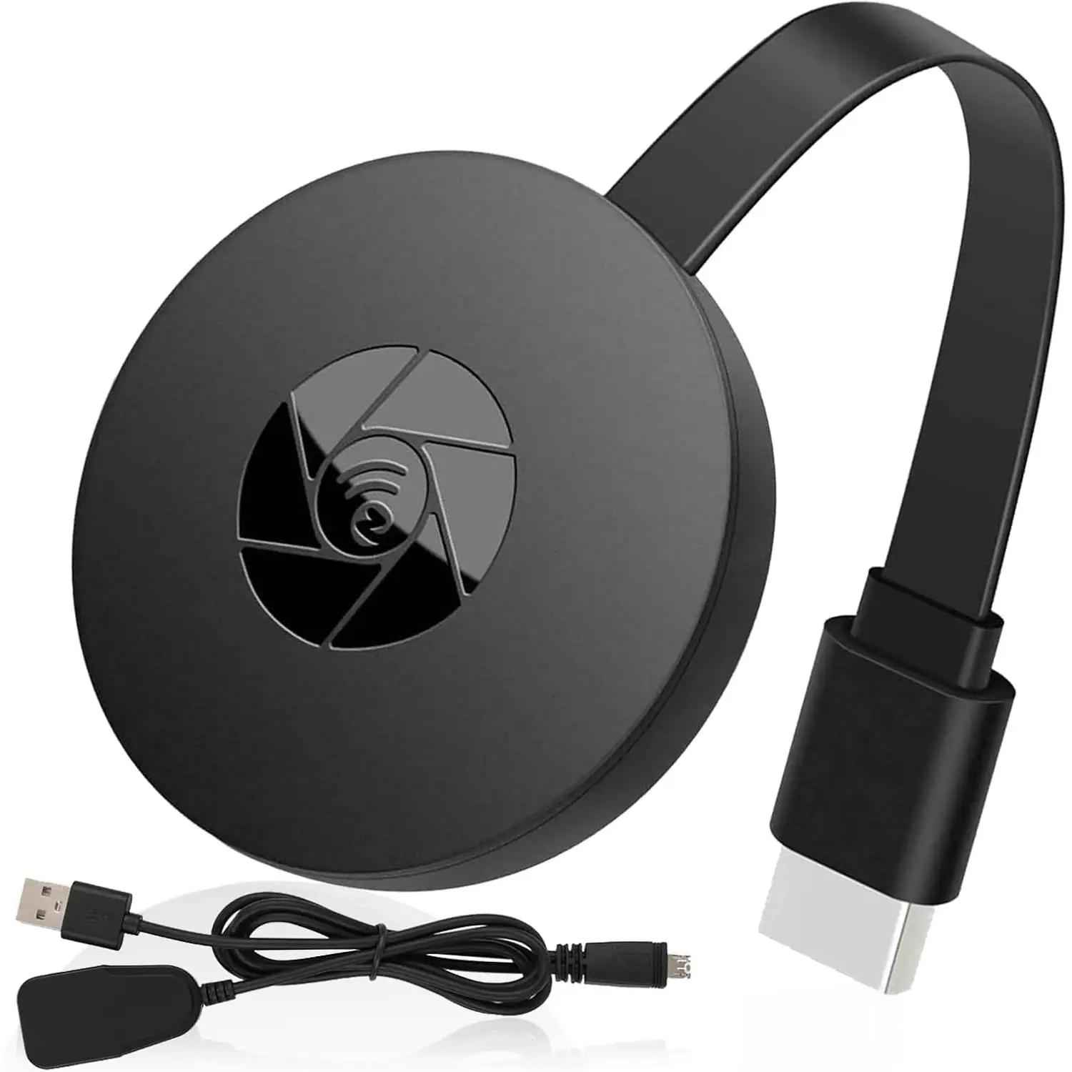 Adaptador WiFi HDMI para TV – Transmisión Inalámbrica de Pantalla desde Móvil, Tablet u Ordenador – Compatible con iOS, Android y Windows – AirPlay, Miracast y DLNA – Full HD 1080P