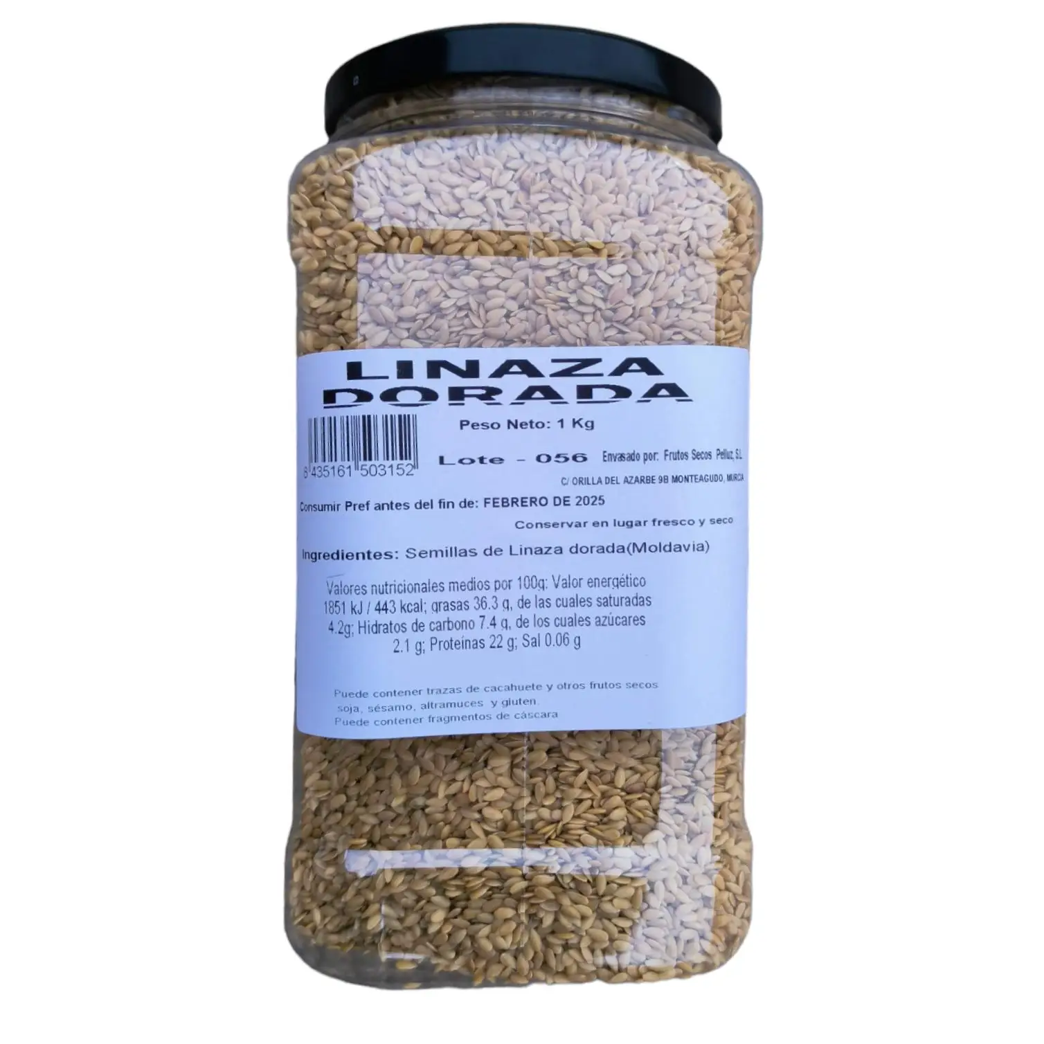 Semillas de Lino 1Kg - Linaza Dorada - Lino Marron - Pelluz