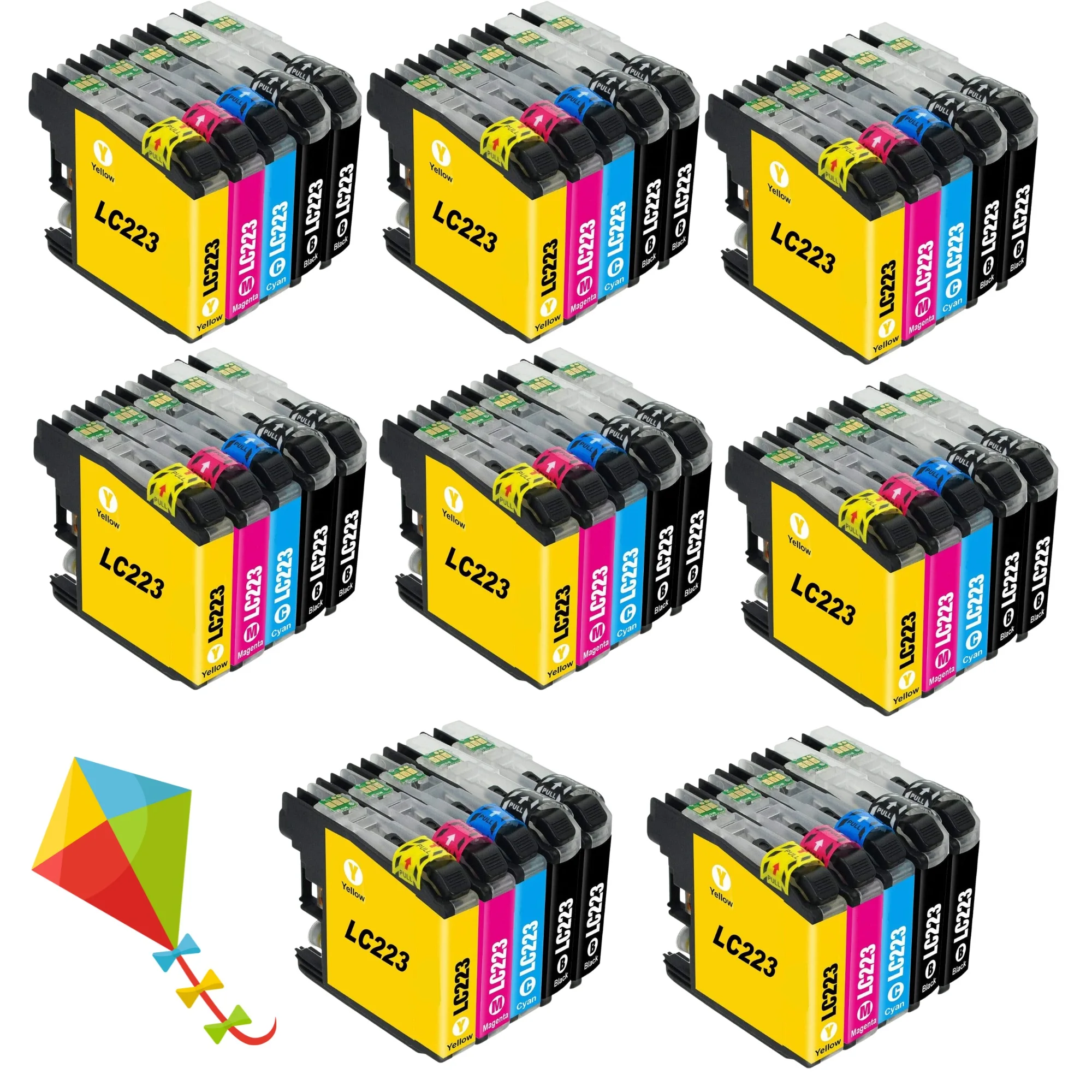 40 Tintas para Brother LC223 MFC-J4420DW J4620DW J680DW J880 DCP-J4120DW J562DW